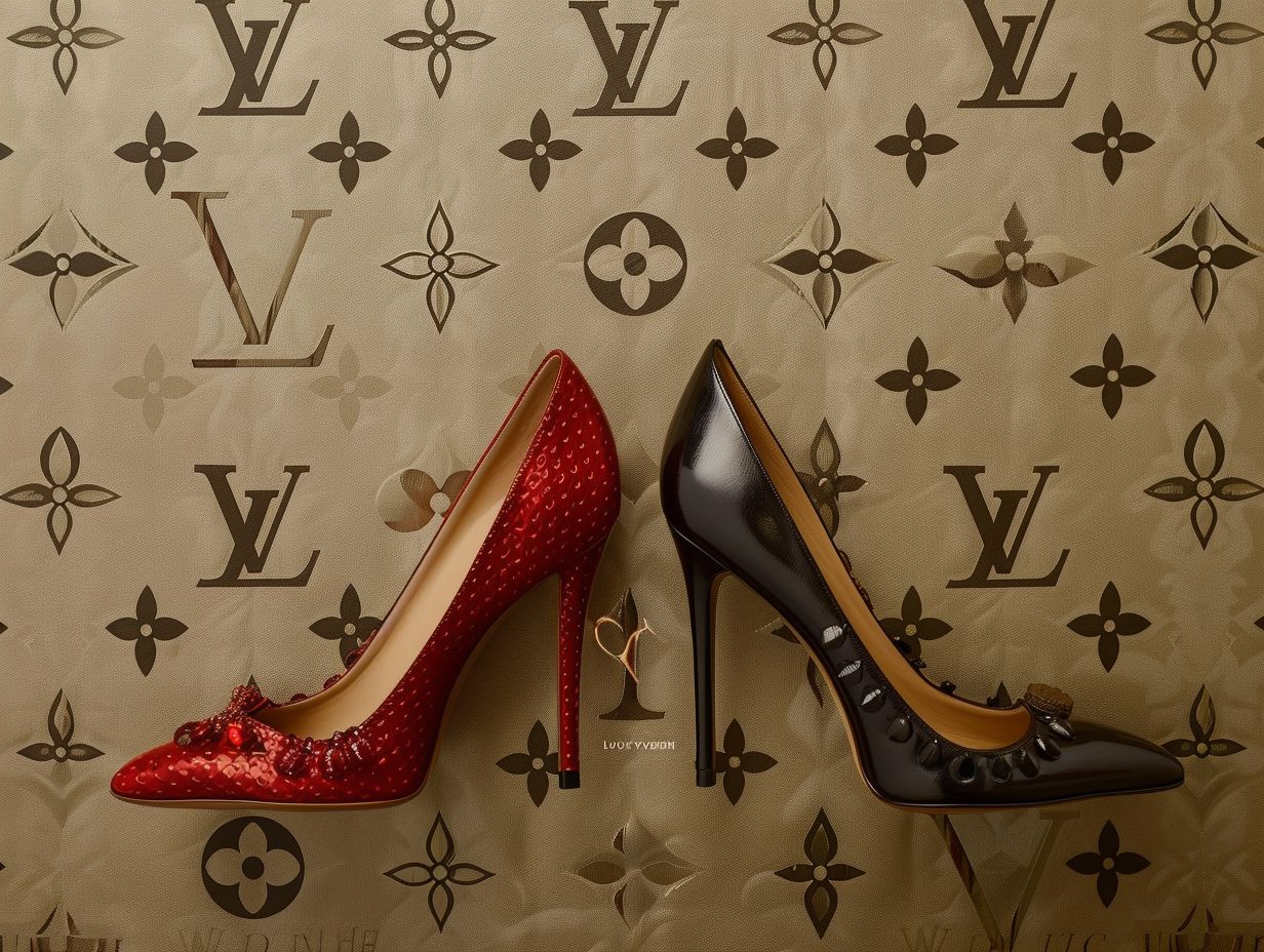 popularity and demand for louis vuitton and louboutin