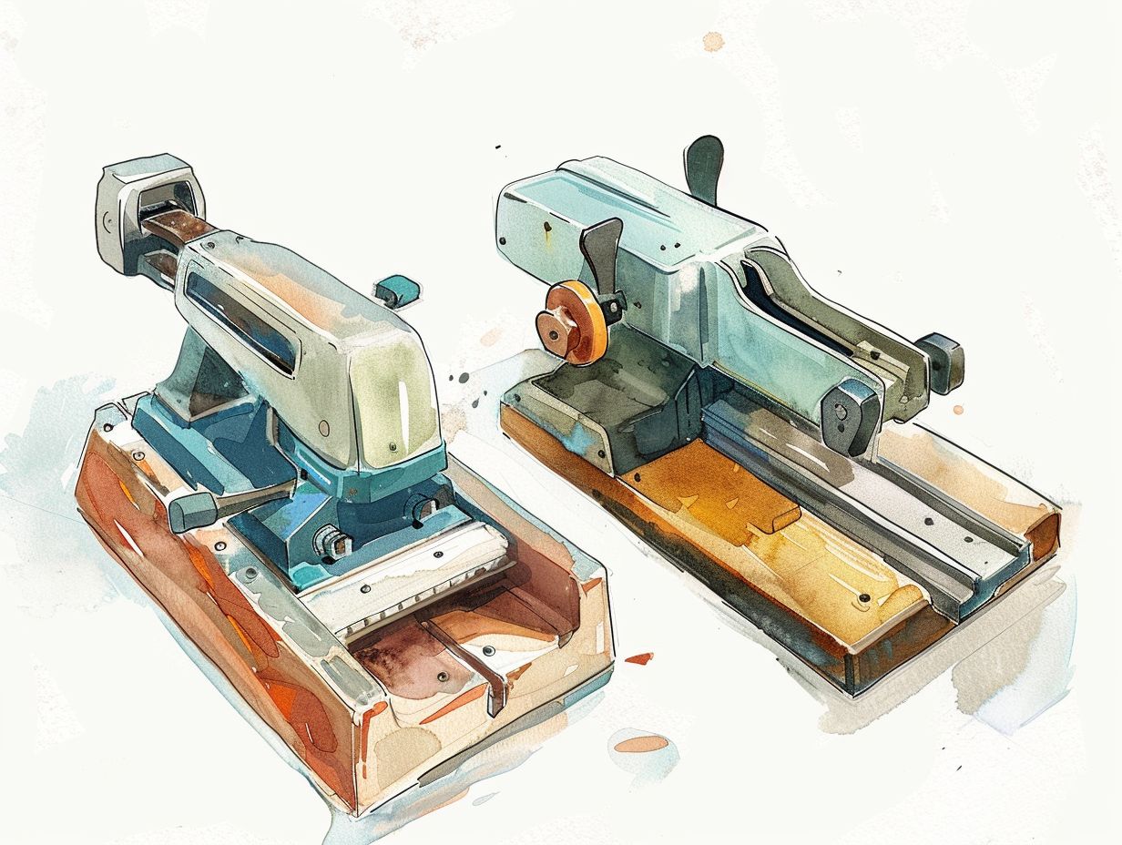 what are the main differences between a shaper and planer?