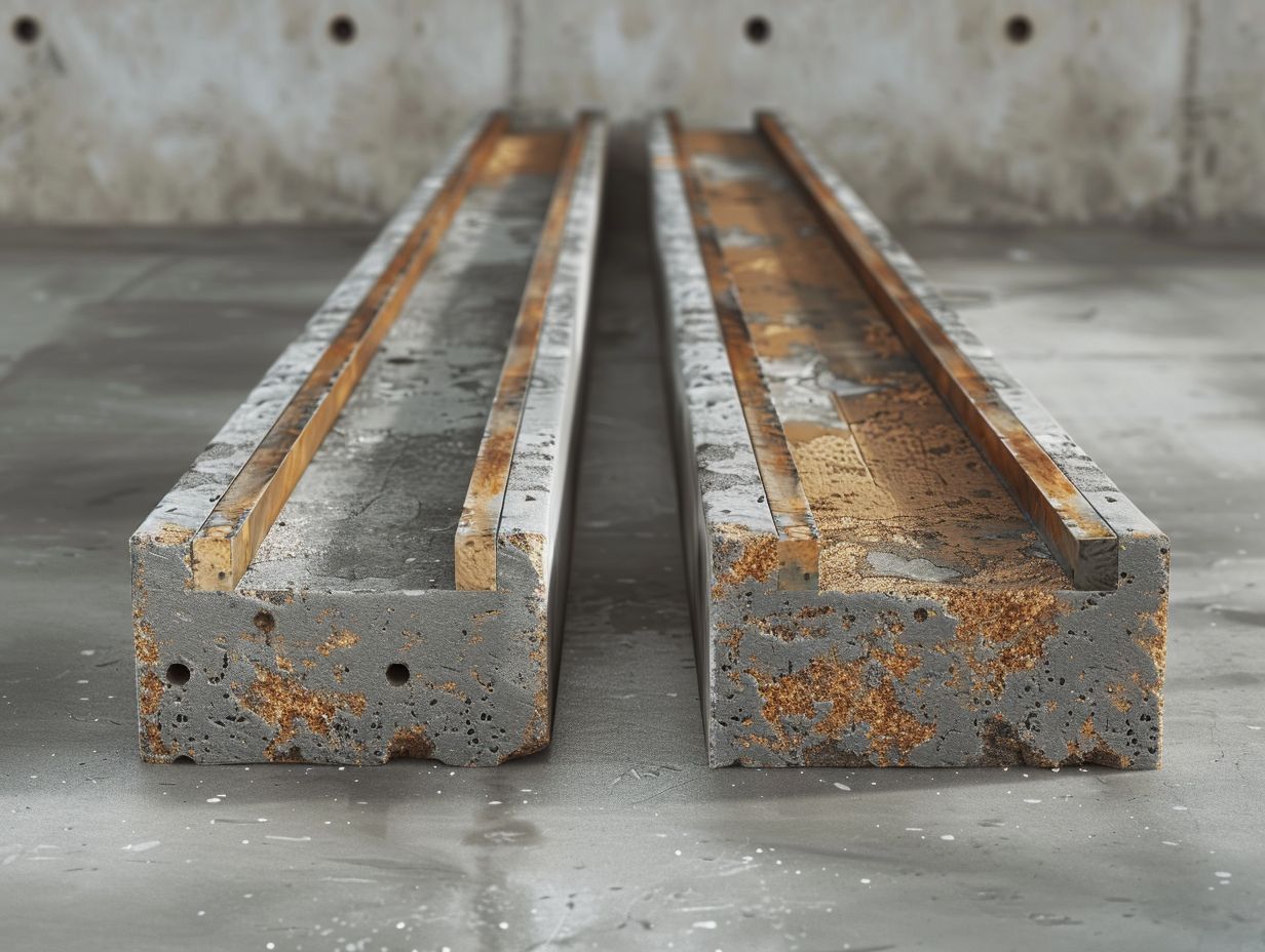 what are the differences between under reinforced and over reinforced concrete?